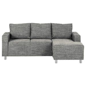 MID.YOU ROHOVÁ SEDAČKA, textil, šedá obraz