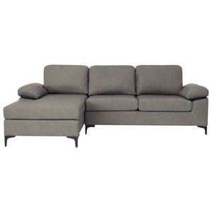 MID.YOU ROHOVÁ SEDAČKA, textil, šedá obraz