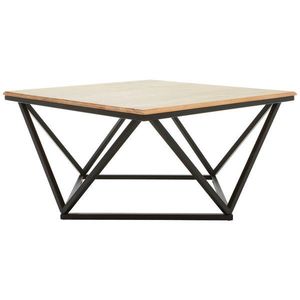 Livetastic KONFERENČNÍ STOLEK, černá, barvy akácie, dřevo, kov, 80/43/80 cm obraz