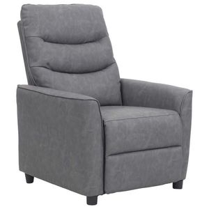 MID.YOU TELEVIZNÍ KŘESLO, textil, šedá obraz