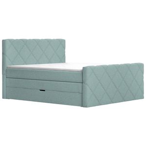 Esposa POSTEL BOXSPRING, 180/200 cm, mátově šedá obraz