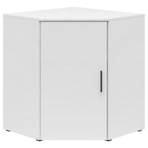 Carryhome ROHOVÁ KOMODA, bílá, 71, 5/83/71, 5 cm obraz