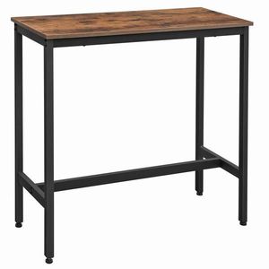 Boxxx BAROVÝ STŮL, hnědá, černá, 100/40/90 cm obraz