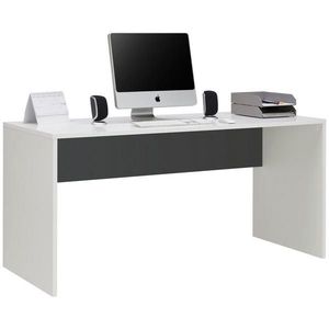 Hom`in PSACÍ STŮL, antracitová, bílá, 160/67/76 cm obraz