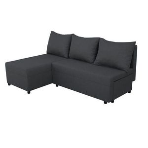 Ti'me SEDACÍ SOUPRAVA, dřevo, textil, tmavě šedá obraz