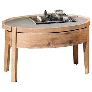 Voglauer NOČNÍ STOLEK, divoký dub, šedá, barvy dubu, 65/40, 3/43 cm obraz