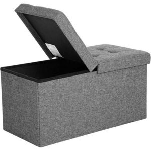 SEDACÍ BOX, textil, kompozitní dřevo, 76/38/38 cm obraz