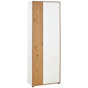 Livetastic SKŘÍŇ NA ŠANONY, divoký dub, bílá, barvy dubu, 67/186/35 cm obraz