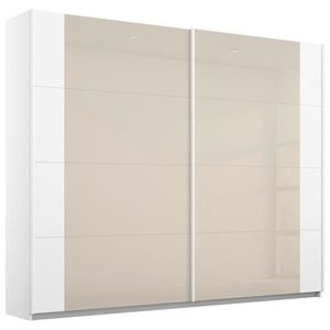 Rauch Möbel SKŘÍŇ S POSUVNÝMI DVEŘMI, bílá, šampaňská, 226/210/62 cm obraz