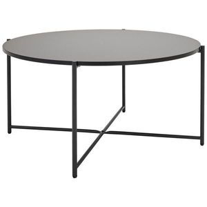 MID.YOU KONFERENČNÍ STOLEK, černá, kov, kompozitní dřevo, 83/83/40 cm obraz