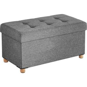 SEDACÍ BOX, textil, kompozitní dřevo, 76/40/38 cm obraz