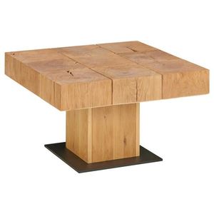 Linea Natura KONFERENČNÍ STOLEK, barvy dubu, dřevo, 75/75/43 cm obraz