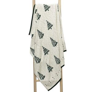 X-Mas DOMÁCÍ DEKA, bavlna, 130/170 cm obraz