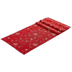 X-Mas BĚHOUN NA STŮL, 40/150 cm, červená obraz