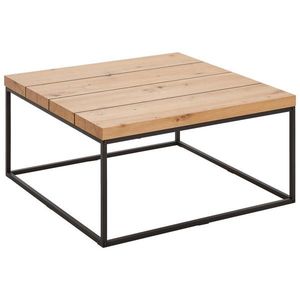 P & B KONFERENČNÍ STOLEK, černá, barvy dubu, kov, kompozitní dřevo, 80/40/80 cm obraz