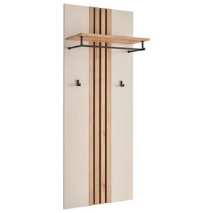 Xora ŠATNÍ PANEL, barvy dubu, kašmírová, 60/151/30 cm obraz