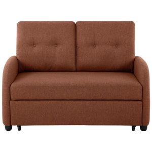 Livetastic ROZKLÁDACÍ POHOVKA, textil, rezavá obraz