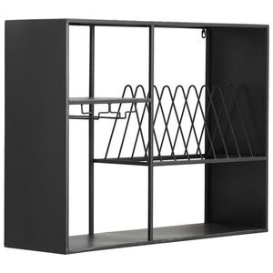 P & B NÁSTĚNNÝ REGÁL, 80/60/24 cm obraz