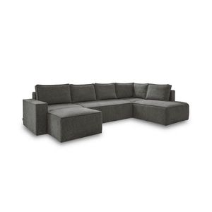 MID.YOU SEDACÍ SOUPRAVA, textil, tmavě šedá obraz