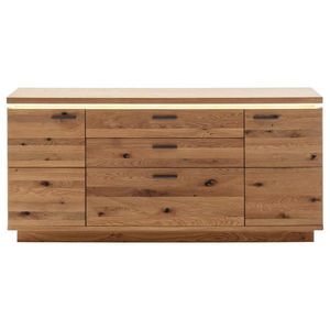 Linea Natura ŠIROKÁ KOMODA, trámový dub, barvy dubu, 180/84/44 cm obraz