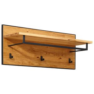 Linea Natura ŠATNÍ PANEL, antracitová, barvy dubu, divoký dub, 85/30/28 cm obraz