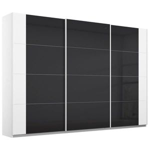 Rauch Möbel SKŘÍŇ S POSUVNÝMI DVEŘMI, antracitová, bílá, 271/210/62 cm obraz