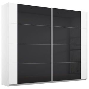 Rauch Möbel SKŘÍŇ S POSUVNÝMI DVEŘMI, antracitová, bílá, 226/210/62 cm obraz
