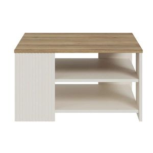 Hom`in KONFERENČNÍ STOLEK, pískové barvy, kompozitní dřevo, 80/45/80 cm obraz