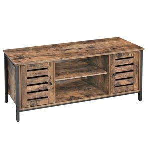 Boxxx NÍZKÁ KOMODA, hnědá, černá, 110/50/40 cm obraz