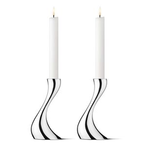 Svícen Cobra malý, 2 ks - Georg Jensen obraz