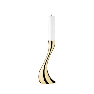Podlahový svícen Cobra, 40 cm, zlatý - Georg Jensen obraz