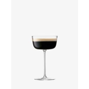 Široká sklenice na koktejly Borough, 240 ml, čirá, set 4 ks - LSA International obraz