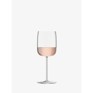 Sklenice na víno Borough, 380 ml, čirá, set 4 ks - LSA International obraz