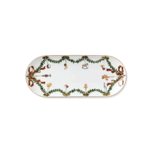 Oválný talíř Star Fluted, 39 cm - Royal Copenhagen obraz
