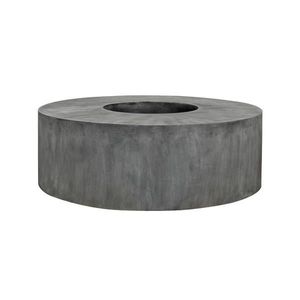 Květináč Jumbo Seating Round, barva šedá, více velikostí - PotteryPots Velikost: - v. 47.5 cm, ⌀ 140 cm obraz