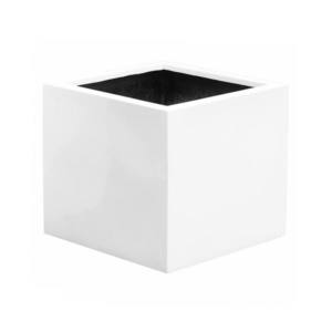 Květináč Jumbo, barva lesklá bílá, více velikostí - PotteryPots Velikost: XL - v. 92 cm obraz