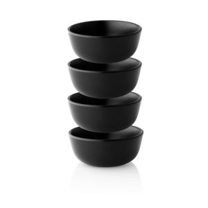 Miska 0, 15l Ø10cm Nordic Kitchen, sada 4ks, černá - Eva Solo obraz
