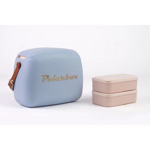 Chladicí box Classic Urban style, 6 l, modrá bruma - Polarbox obraz