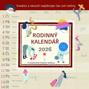 Rodinný kalendář 2026 obraz
