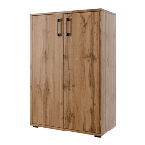 Skříňka NEJBY GIANNI PREMIUM typ 1, korpus: dub wotan, dvířka: dub wotan obraz