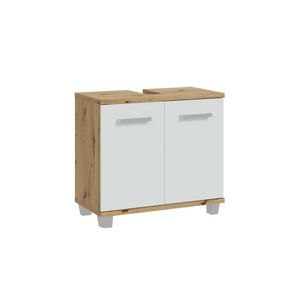 CANELU koupelnová skříňka pod umyvadlo, dub artisan/secret grey, 5 let záruka obraz