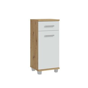 CANELU koupelnová spodní skříňka, dub artisan/secret grey, 5 let záruka obraz