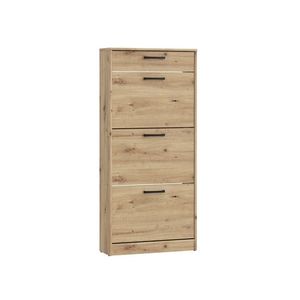 Botník DUNANUEJ 1 se zásuvkou, dub artisan, 5 let záruka obraz