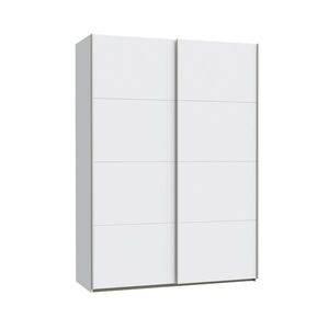 Šatní skříň KEBAN 150 cm, bílá, 5 let záruka obraz