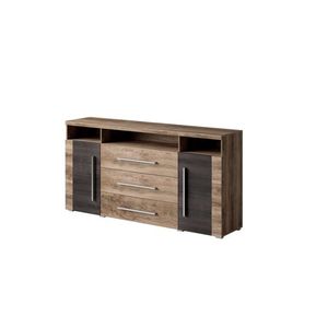 Komoda TYLTA 2D3S typ 1, ořech satin/touchwood obraz