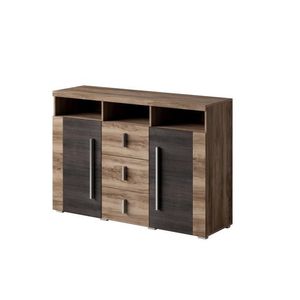 Komoda TYLTA 2D3S typ 2, ořech satin/touchwood obraz