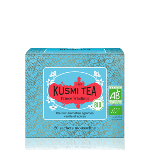 Kusmi Tea Porcovaný černý čaj Prince Vladimir Bio, 20 sáčků 21716A1120 obraz