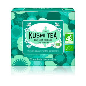 Kusmi Tea Porcovaný zelený čaj s okurkou a mátou Bio, 20 sáčků 21105A1120 obraz