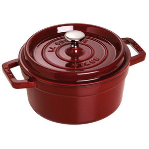 Staub Litinový hrnec s poklicí Cocotte, Ø 28 cm / 6, 7 l, bordó 1003554 obraz