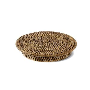 Sambonet Ratanový podnos na koláč, kolekce Radici, Ø 19, 5 cm, medově hnědá 58230-18 obraz